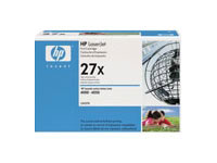 Hp 27X Black LaserJet Toner Cartridge (C4127X)